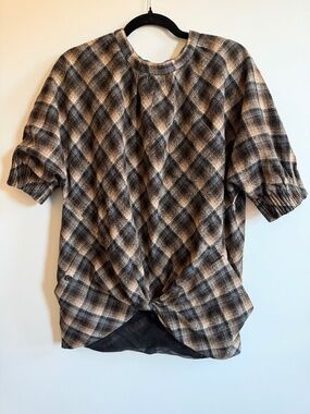 Marc Jacobs Collection Wool Plaid Top/Tunic- Size 4